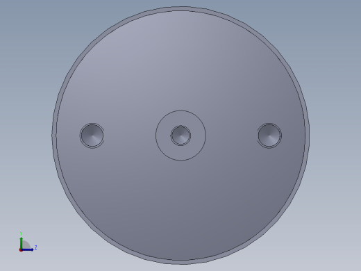 液压缸杆紧凑型活塞左视缩略图