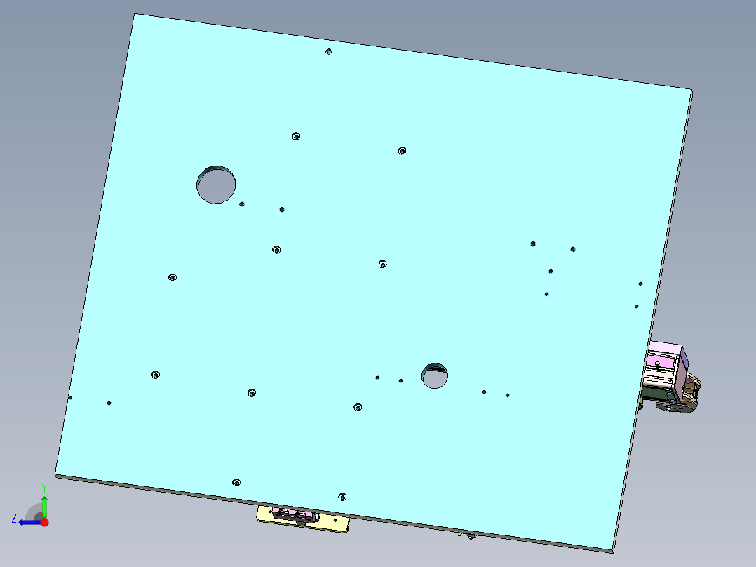 JD-4940 消费电子外壳自动锁螺丝机右视图