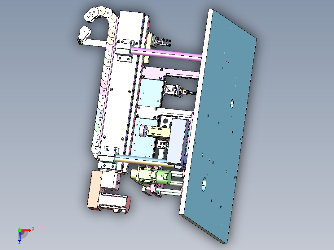 JD-4940 消费电子外壳自动锁螺丝机俯视图