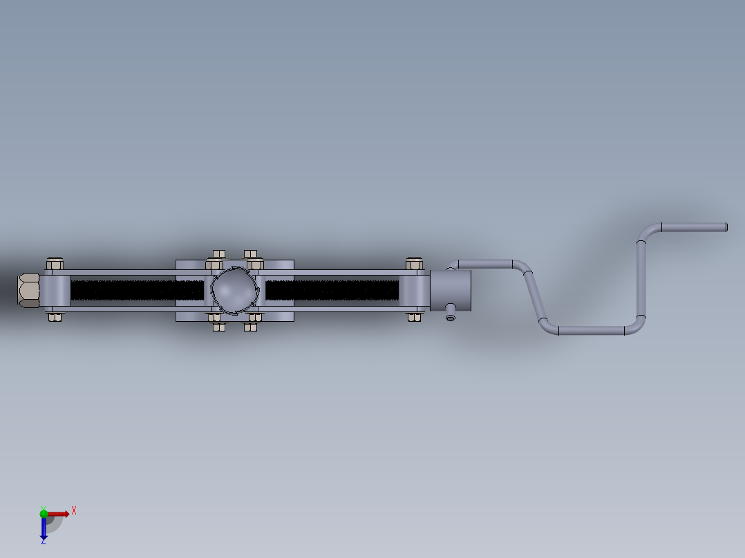 千斤顶(58)俯视图