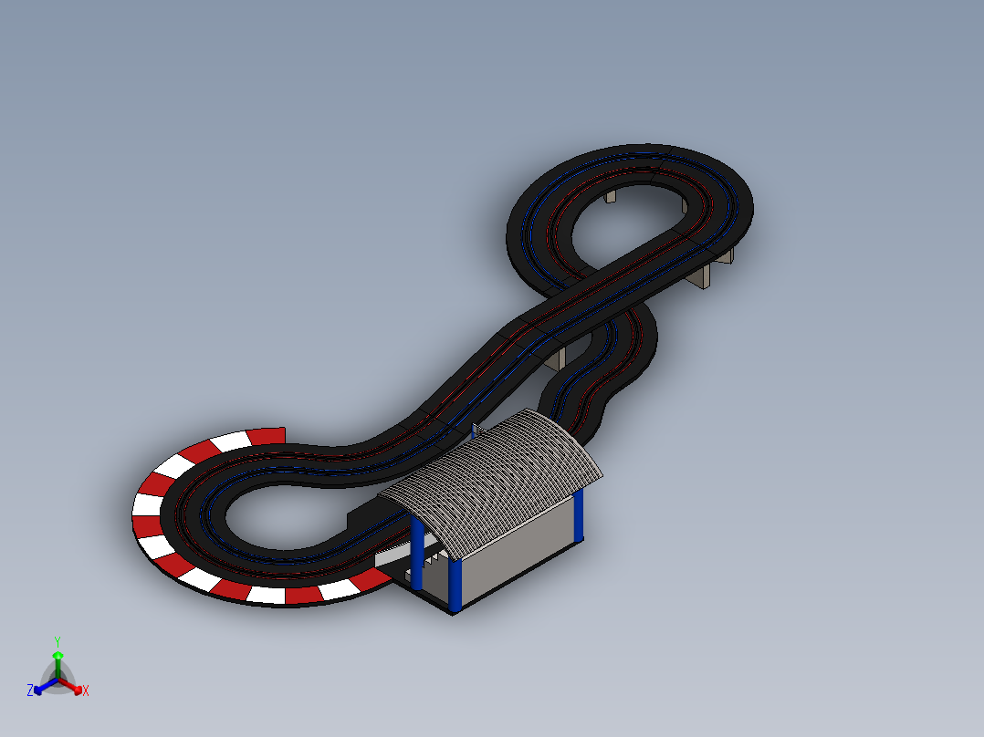 玩具(89)正等轴测图