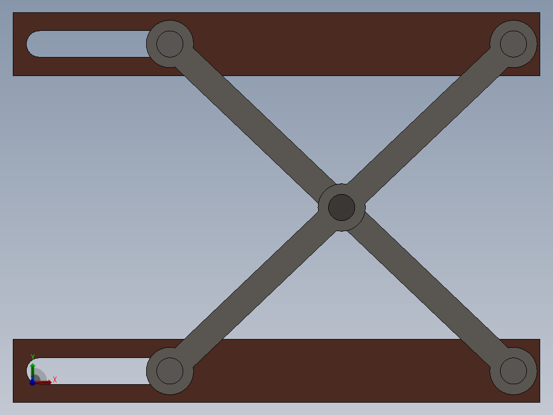 剪刀式升降机前视图