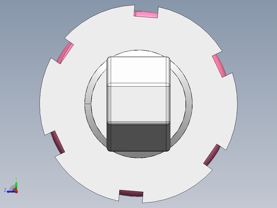 减震器 –右视图