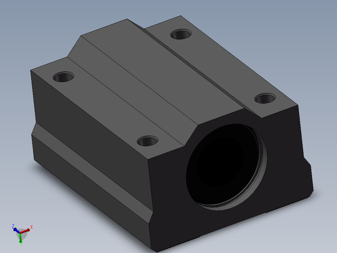 直线轴承固定座LHBBD12
