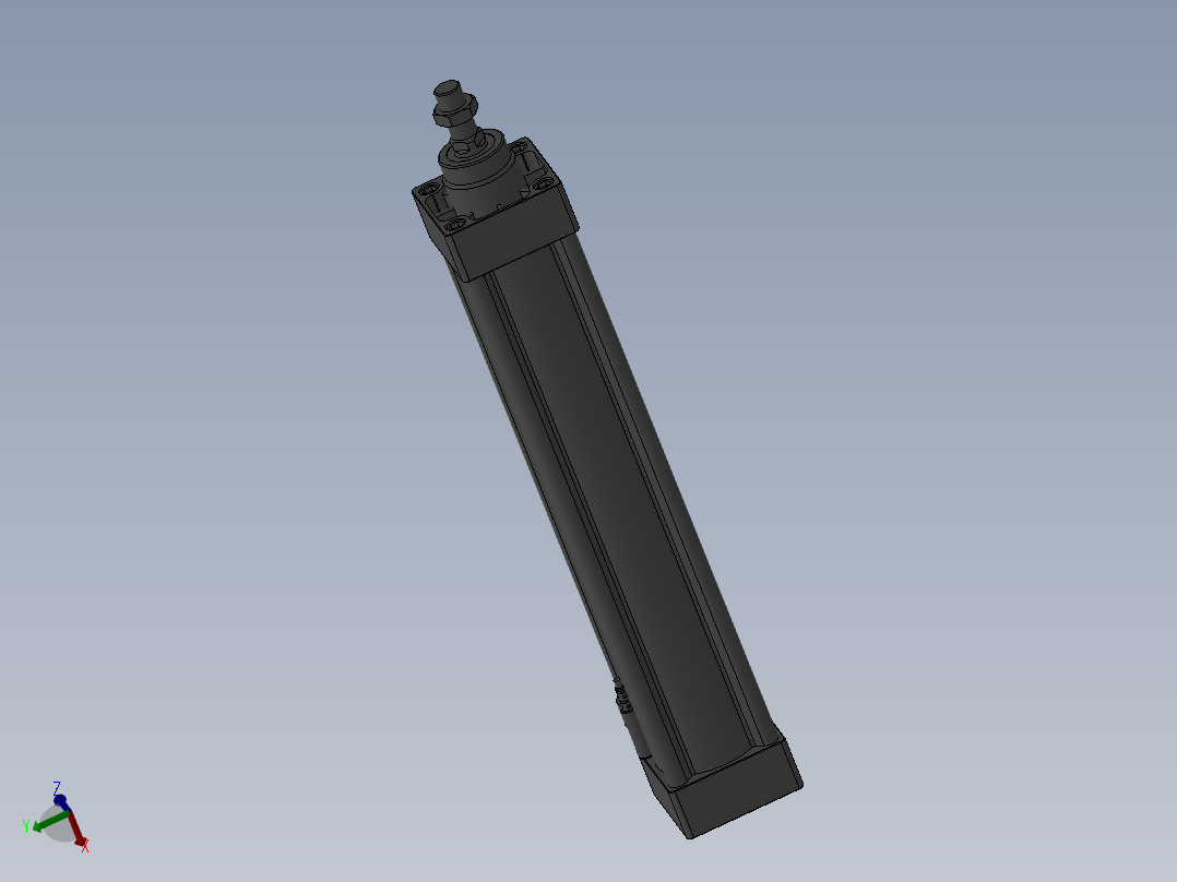 SI63x300-S-B2N-2气缸主视图