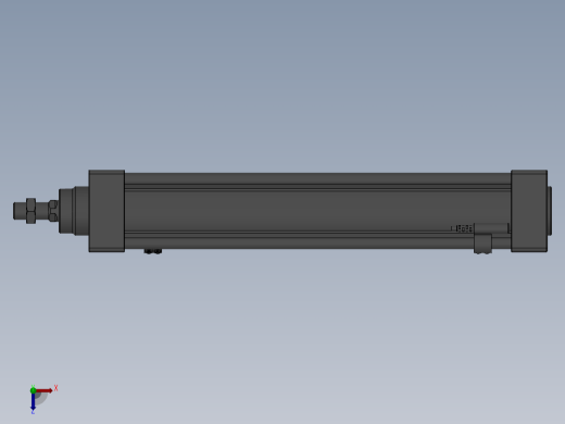 SI63x300-S-B2N-2气缸俯视缩略图