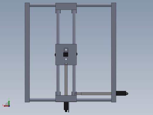 笛卡尔机械手后视缩略图