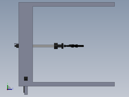 笛卡尔机械手左视缩略图
