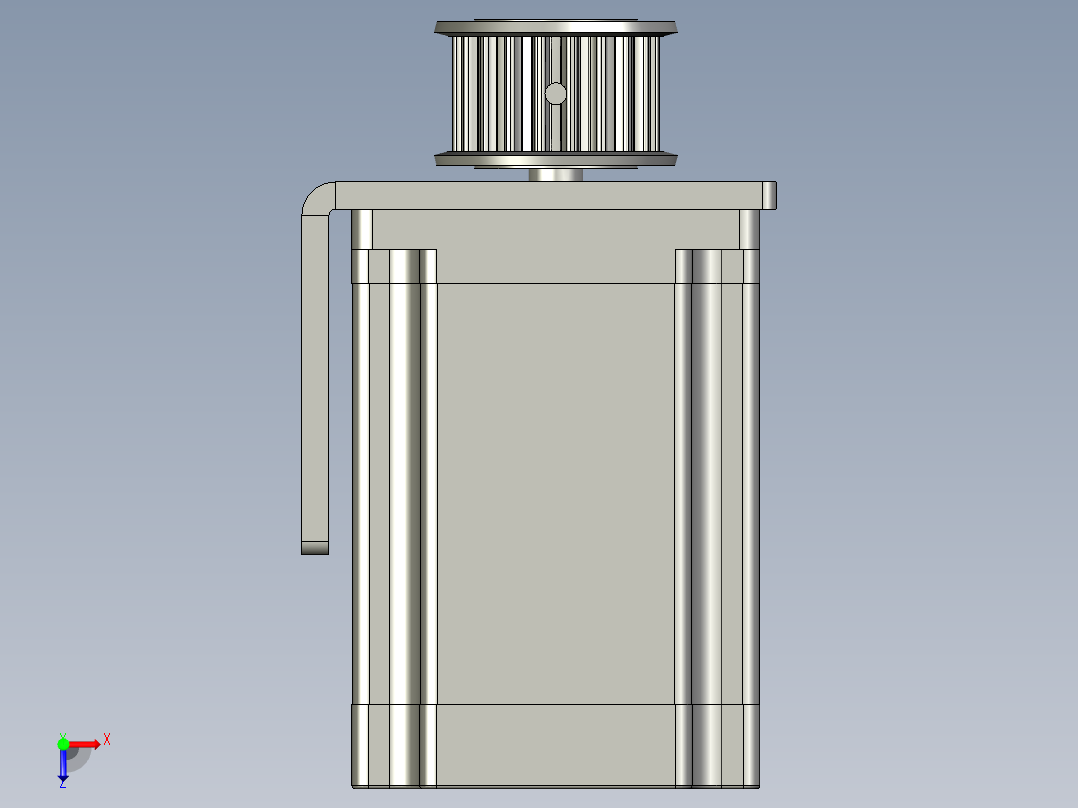 TRD899PLUS-II-2612-00干燥剂主动轮组件俯视图