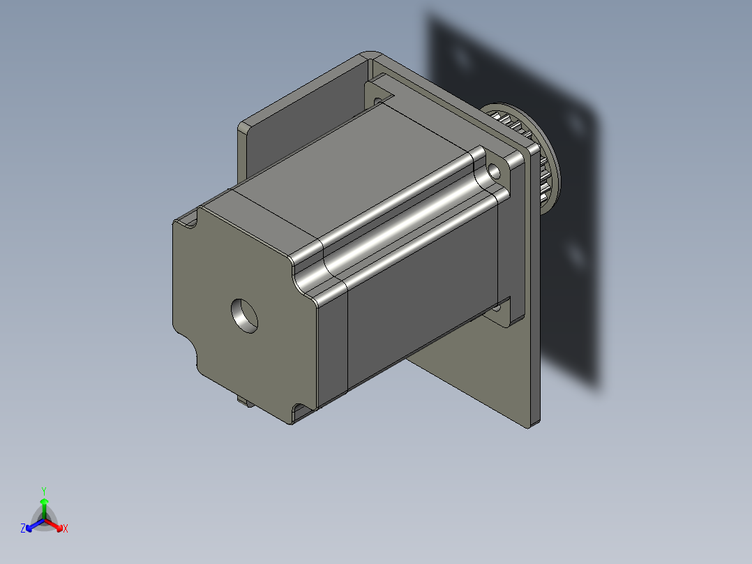 TRD899PLUS-II-2612-00干燥剂主动轮组件正等轴测图