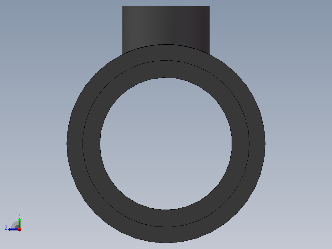 UPVC_RTEE_DN40_25右视图