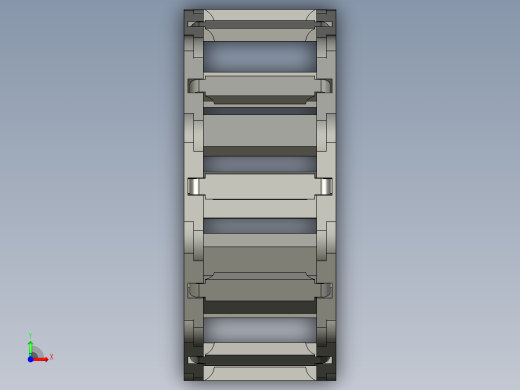 怡合达VAW21-408-R75-N15-A-VDW21前视缩略图