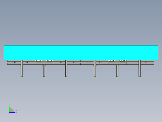 插板机专机焊接设备设计左视缩略图