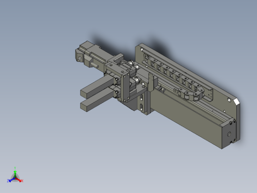 产品扫码机构正等轴测缩略图