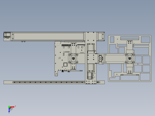 CZXD0315-01-04移料机构俯视缩略图