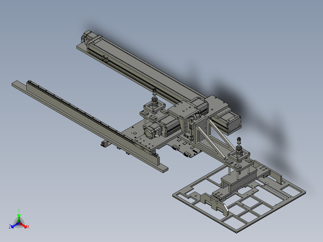 CZXD0315-01-04移料机构正等轴测图