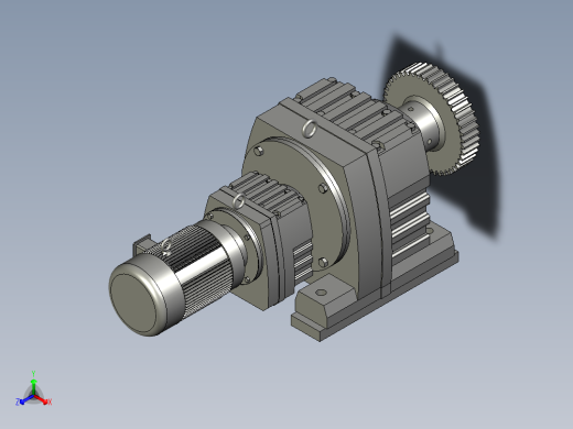 CQ电机+减速机组件转头-AA200T