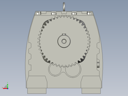 CQ电机+减速机组件转头-AA200T后视缩略图