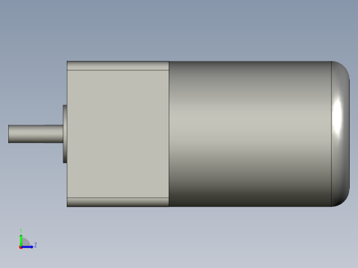 马达4IK25RGN-C-4GN-50K+调速机(M425-4024GN-80L)带刹车左视缩略图