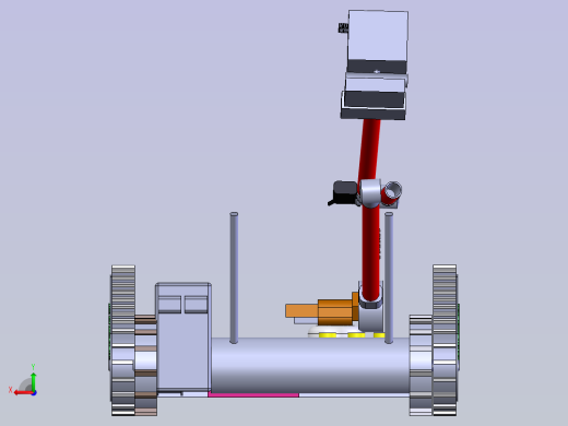履带车机器人后视缩略图