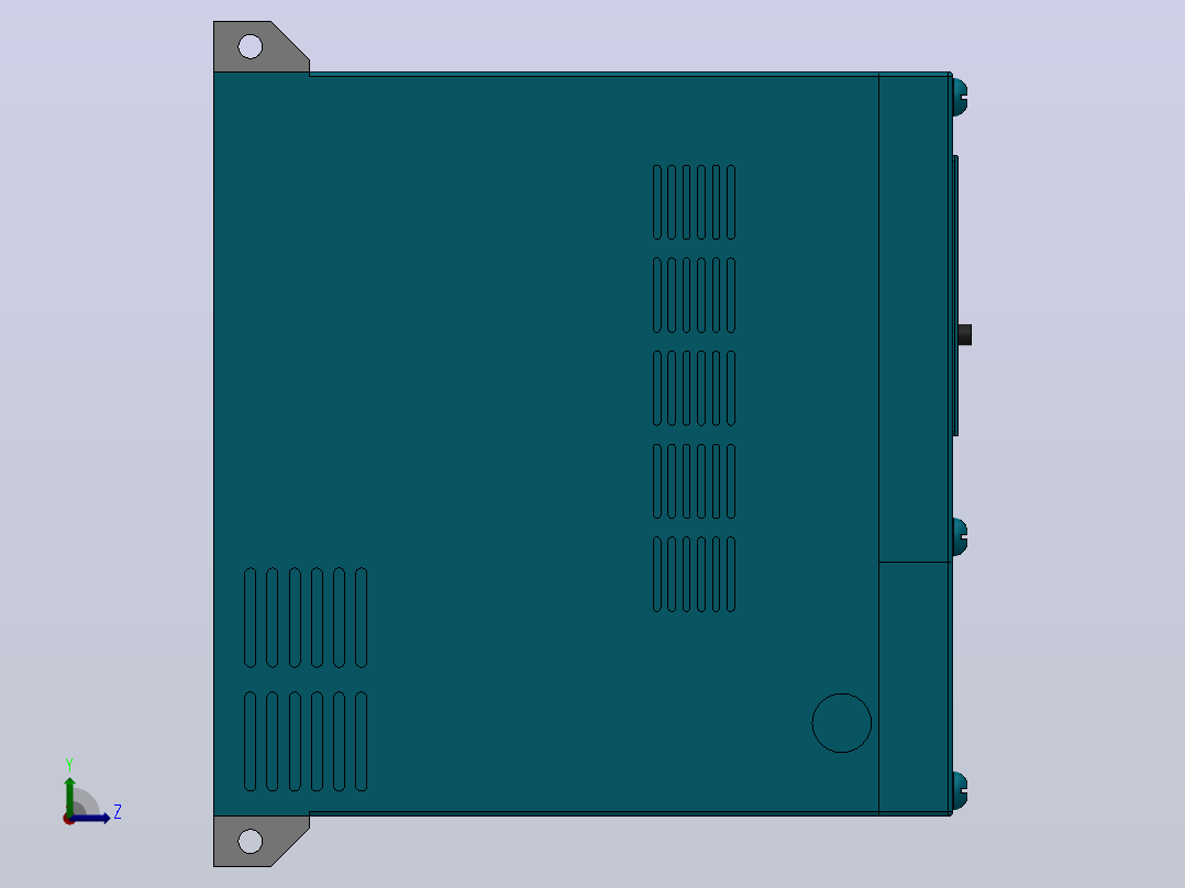 BD1000高性能矢量变频器[BD1000-2R2G-4]左视图