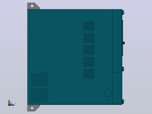 BD1000高性能矢量变频器[BD1000-2R2G-4]左视缩略图