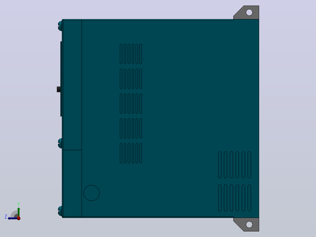 BD1000高性能矢量变频器[BD1000-2R2G-4]右视图
