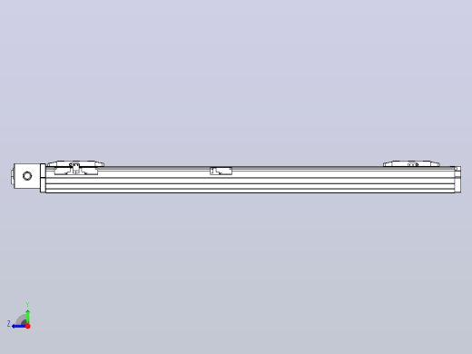 皮带直线轴双滑块型TPA-GCBS-80-P60-L325-DR-M20-N3右视缩略图