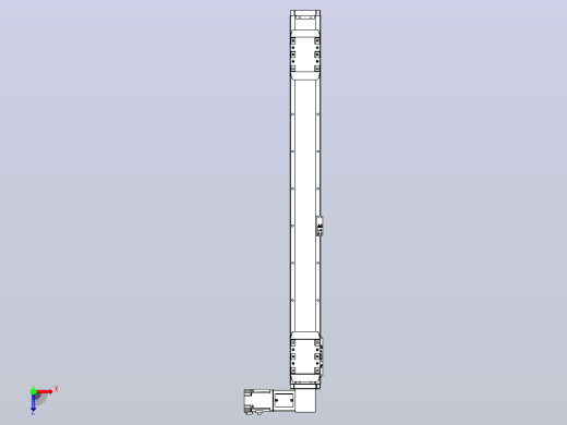 皮带直线轴双滑块型TPA-GCBS-80-P60-L325-DR-M20-N3俯视缩略图