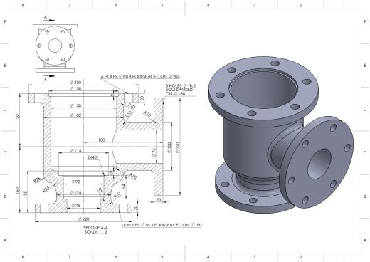 SolidWorks2014中的阀门缩略图