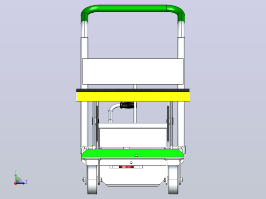 模具运输车3D数模图纸 UG设计左视缩略图
