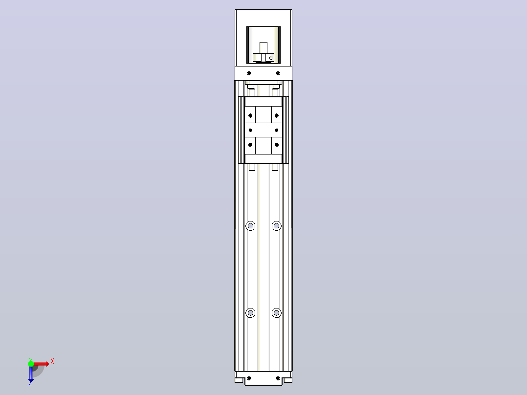 钢基模组TPA-KSR-4002C-200A1-M-F0俯视图