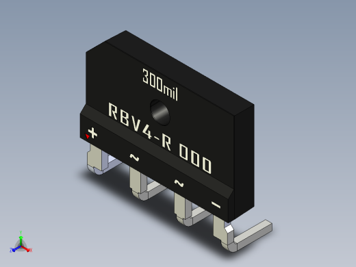 桥式整流器外壳RBV-R