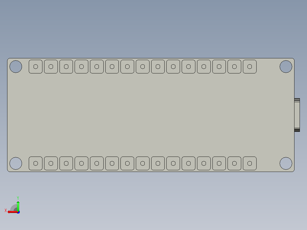 arduino nano 电路板后视图