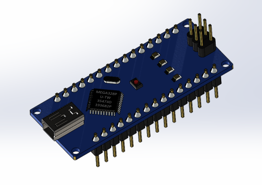 arduino nano 电路板缩略图