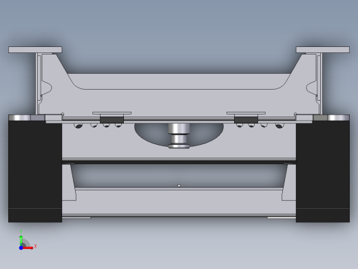 Inventor标准件：各式旋锁3D模型前视缩略图