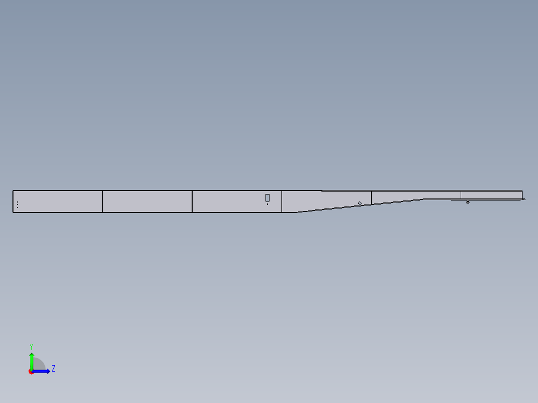 Inventor标准件：各式旋锁3D模型左视图