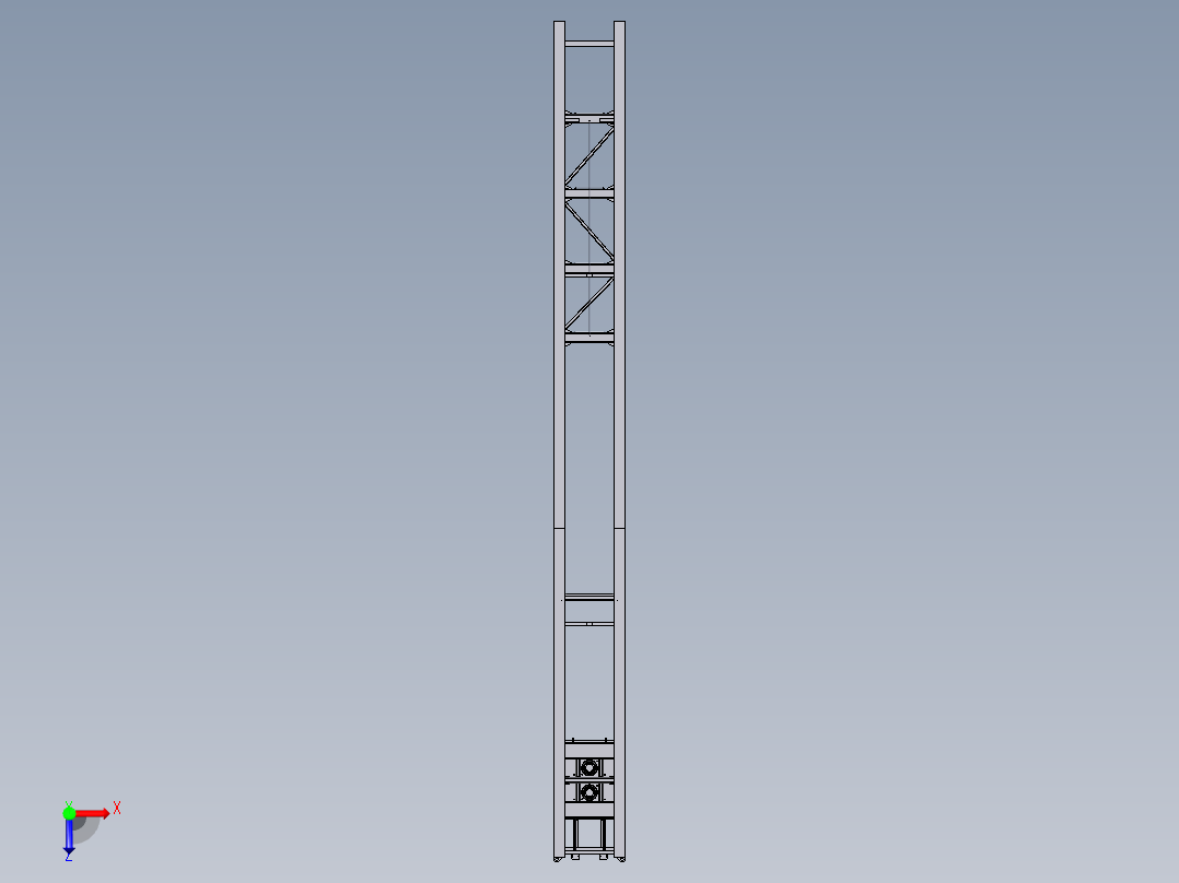 Inventor标准件：各式旋锁3D模型俯视图