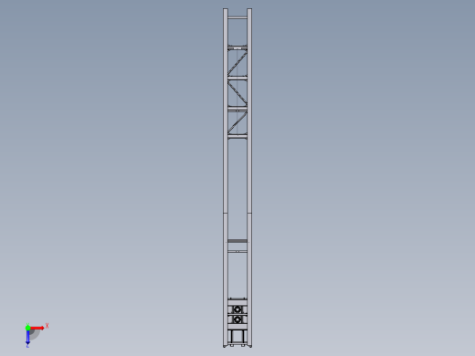 Inventor标准件：各式旋锁3D模型俯视缩略图