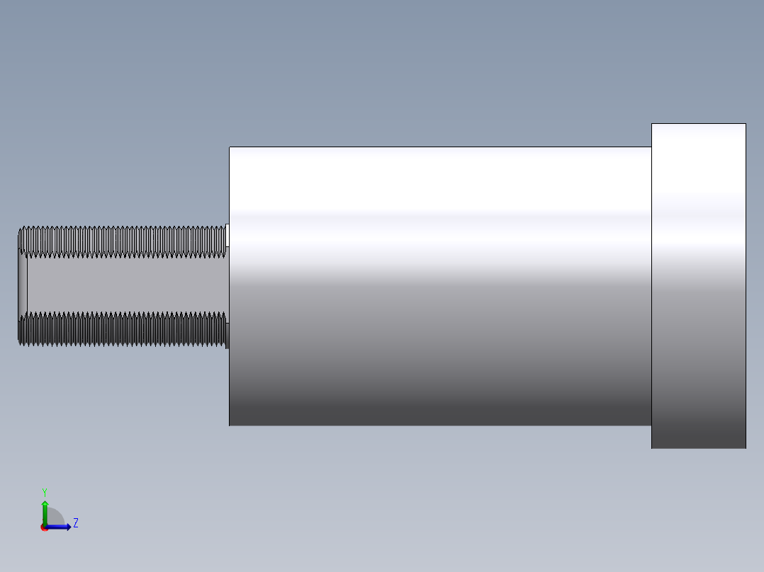 锁头和钥匙设计左视图