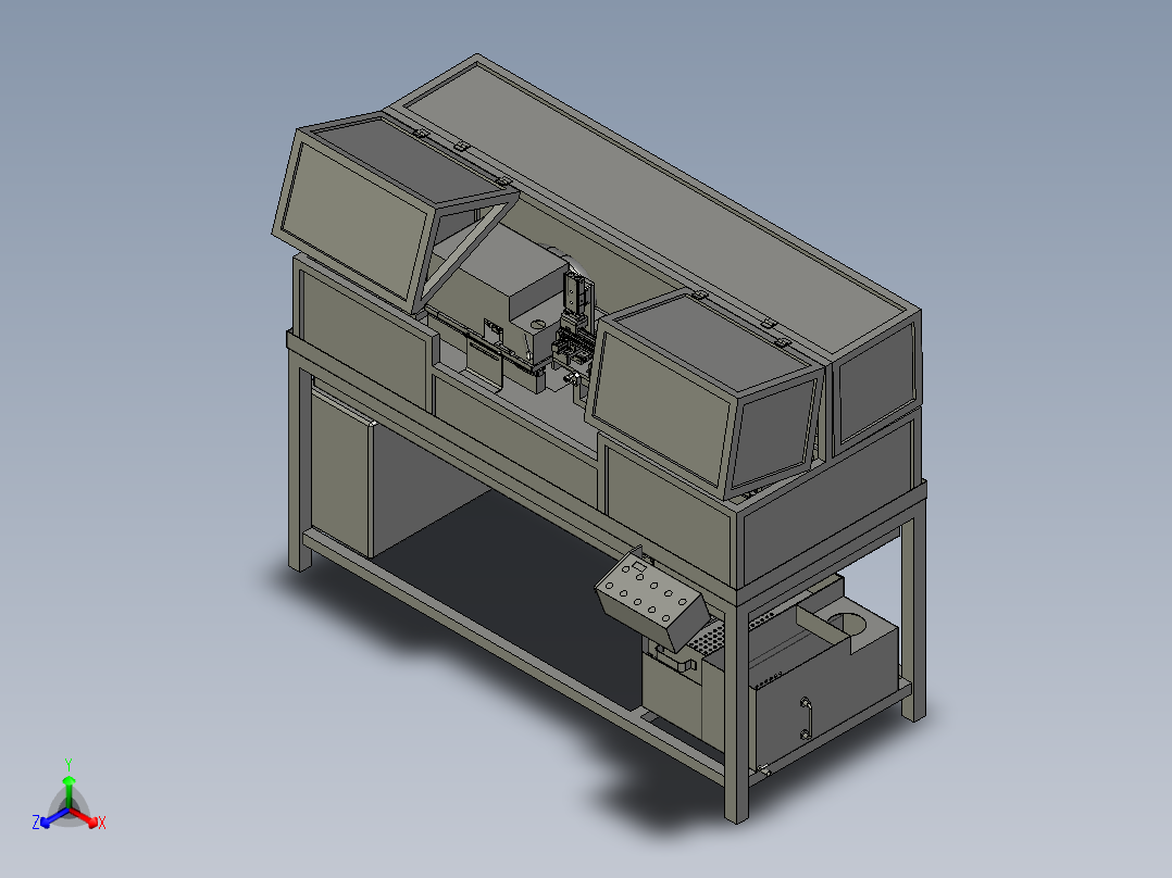 汽车天窗导轨倒角机