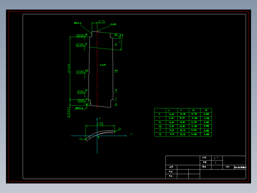 某第四级整流叶片工艺分析设计