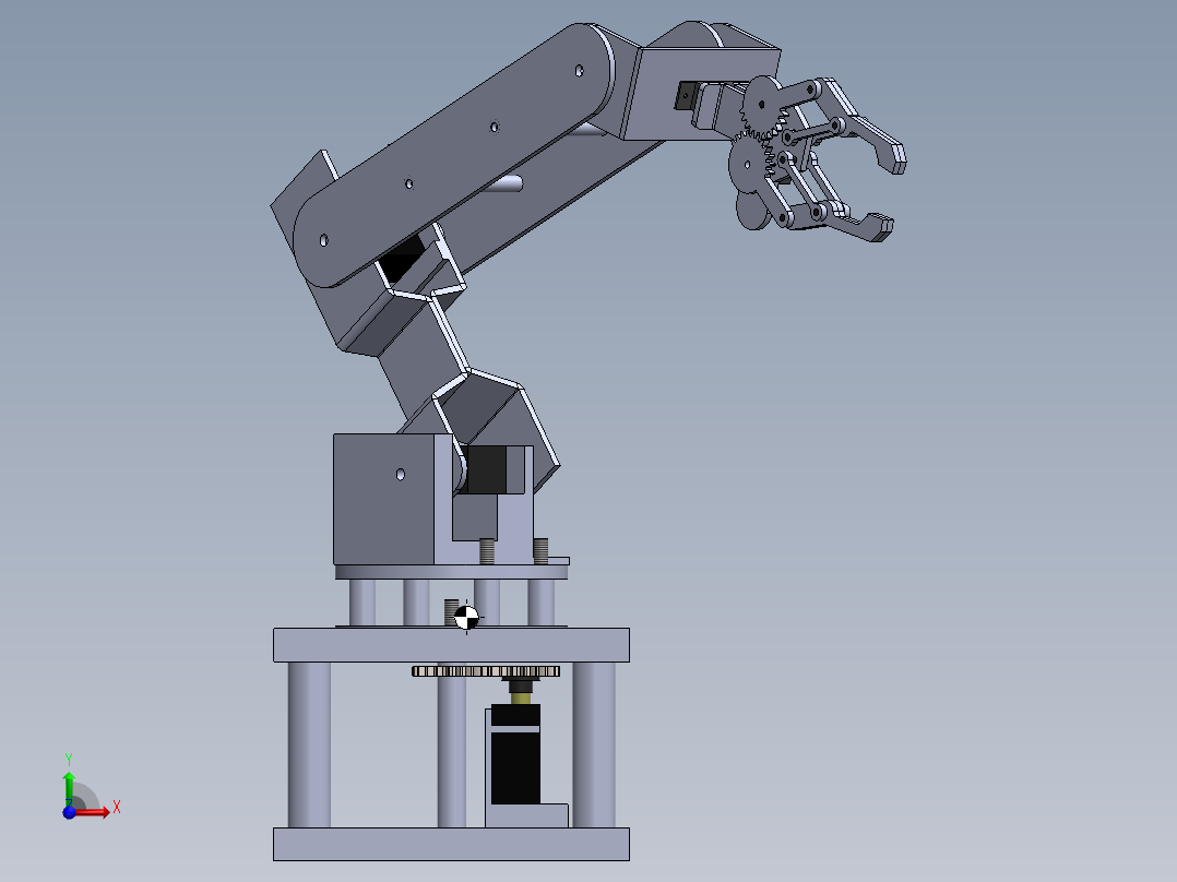 机械臂C robotic-arm-8.snapshot.1前视图