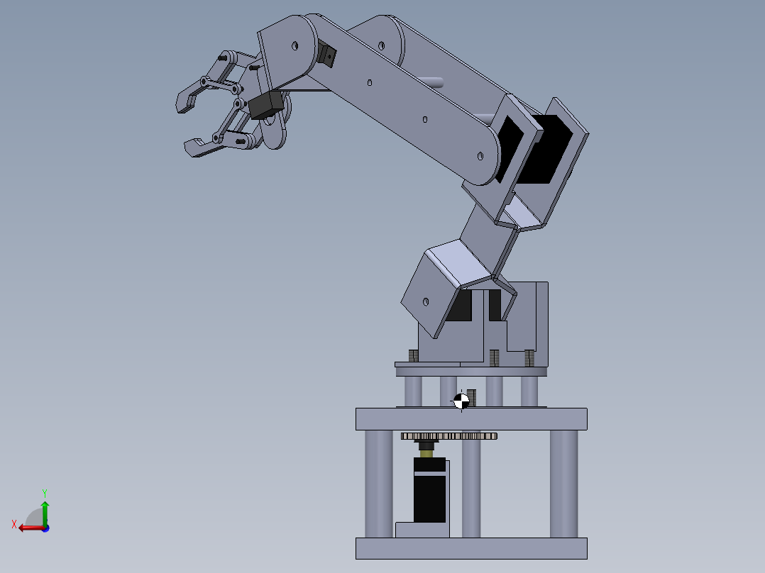 机械臂C robotic-arm-8.snapshot.1后视图