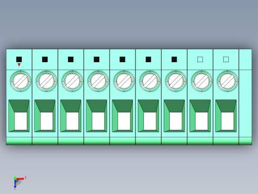 DG105V-5.0-09P-14-00AH俯视缩略图