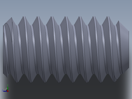 UNC 平头紧定螺钉-UNC SET SCREW 3-48 x 0.187.SLDPRT右视缩略图