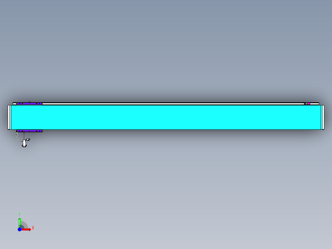 威洛博VL系列3d模型模组VL17E2Y-S1900前视图