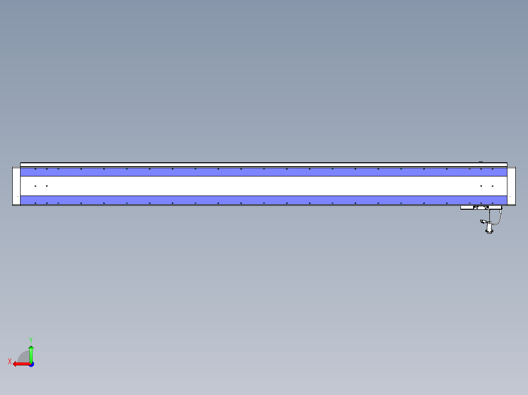 威洛博VL系列3d模型模组VL17E2Y-S1900后视图