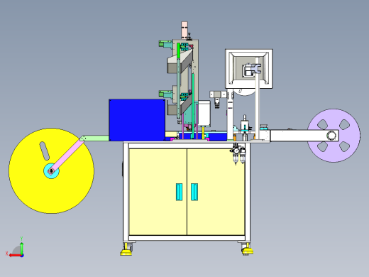 全自动SMD编带测试包装机后视缩略图
