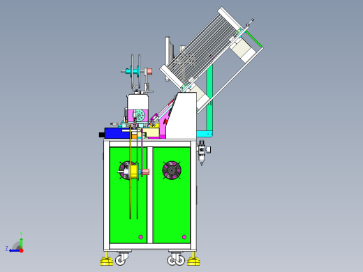 全自动SMD编带测试包装机右视缩略图